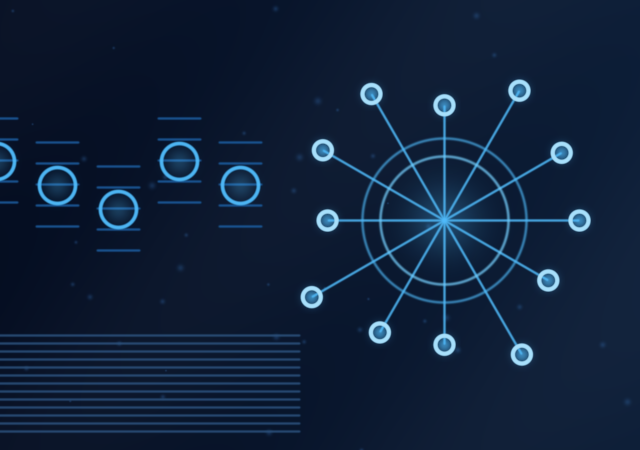 Blue futuristic network illustration symbolizing upcoming AI website technologies